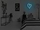 Herzsymbol LED-Neonschild für Schlafzimmer Wohnzimmer