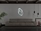 anatomisches Herz LED-Neonschild Schlafzimmer Wohnzimmer