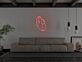 anatomisches Herz LED-Neonschild Schlafzimmer Wohnzimmer