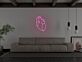 anatomisches Herz LED-Neonschild Schlafzimmer Wohnzimmer
