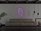 anatomisches Herz LED-Neonschild Schlafzimmer Wohnzimmer