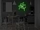 Lilienblüte LED-Neonschild für Esszimmer und Wohnzimmer