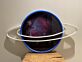 Planet mit Ring LED-Neonschild Wohnzimmer Kinderzimmer