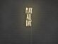 PLAY ALL DAY LED-Neonschild für Gamingraum und Wohnzimmer