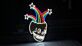 Rainbow Skull Neon Sign