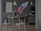 Snake In Hand Neon Sign