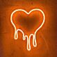 Melting Heart Neon Sign