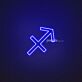 Sagittarius Zodiac Neon Sign