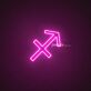 Sagittarius Zodiac Neon Sign