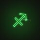 Sagittarius Zodiac Neon Sign