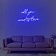 All You Need Is Love Neon Sign