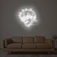 Boy With Glasses Neon Sign