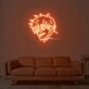 Boy With Glasses Neon Sign