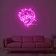 Boy With Glasses Neon Sign