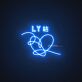 Bts Ly Love Yourself Neon Sign
