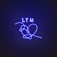 Bts Ly Love Yourself Neon Sign