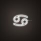 Cancer Zodiac Neon Sign