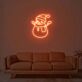 Christmas Snowman Neon Sign