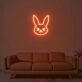 Dva Bunny Neon Sign