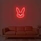 Dva Bunny Neon Sign