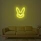 Dva Bunny Neon Sign