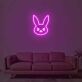 Dva Bunny Neon Sign