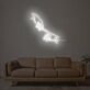 Hands Neon Sign