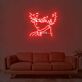 Katsuki Bakugo Neon Sign