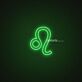 Leo Zodiacled Neon Sign