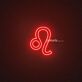Leo Zodiacled Neon Sign