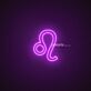 Leo Zodiacled Neon Sign