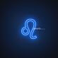 Leo Zodiacled Neon Sign