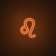 Leo Zodiacled Neon Sign