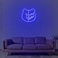 Monokuma Head Neon Sign