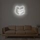 Monokuma Head Neon Sign