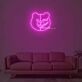 Monokuma Head Neon Sign