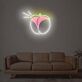 Peach Butt Neon Sign