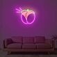 Peach Butt Neon Sign