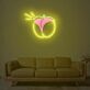 Peach Butt Neon Sign