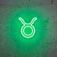 Taurus Zodiac Neon Sign