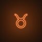 Taurus Zodiac Neon Sign