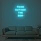 Think Outside The Box Neon Sign