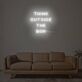 Think Outside The Box Neon Sign