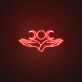 Triple Moon Neon Sign