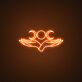 Triple Moon Neon Sign