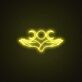 Triple Moon Neon Sign