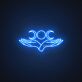 Triple Moon Neon Sign