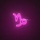 Capricorn Zodiac Neon Sign
