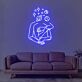 Flower Hug Neon Sign