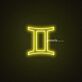 Gemini Zodiac Neon Sign